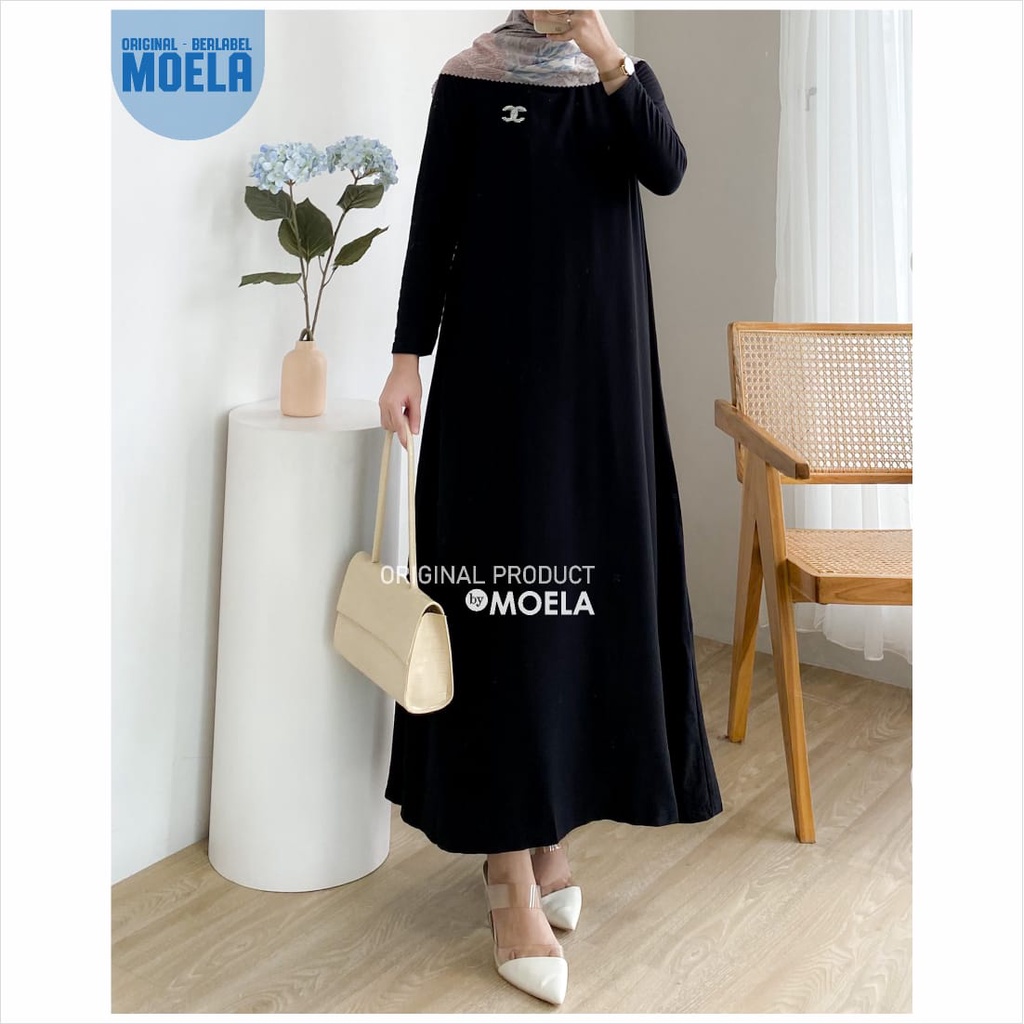 INNER MIDI DRESS ORI LABEL MOELA