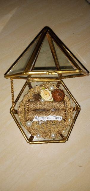 Ringbox Tempat Cincin Rustic