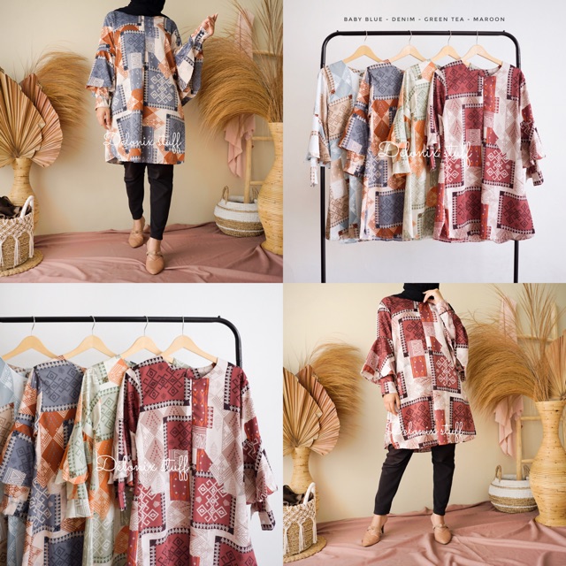 Rava pattern tunik