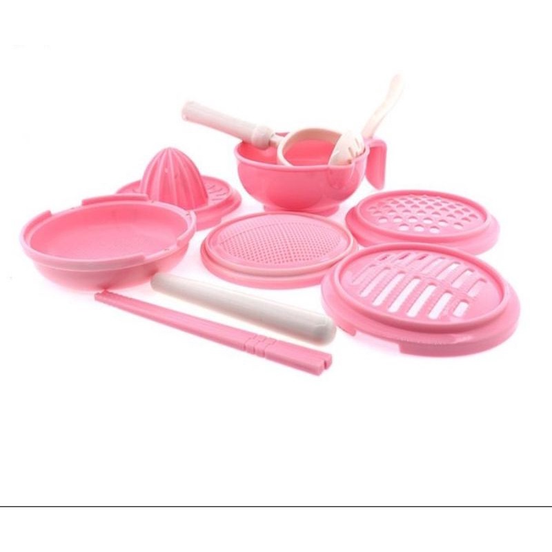 ALAT MPASI BAYI Baby Food Maker Grinding Bowl Alat GRINDING KIDDY Pembuat Makanan Bayi Anak 9pcs Grinder bayi makan Baby FoodALAT MPASI BAYI Baby Food Maker Grinding Bowl Alat Pembuat Makanan Bayi Anak 9pcs Grinder bayi makan  Baby Food Maker Grinding Bow