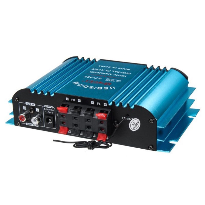 Amplifier Teli ST-997 FM USB SD MMC Power Mini Car Stereo Digital