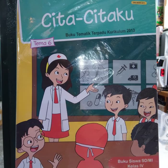 Buku  BUKU TEMATIK TERPADU KELAS 4 TEMA 6 REVISI