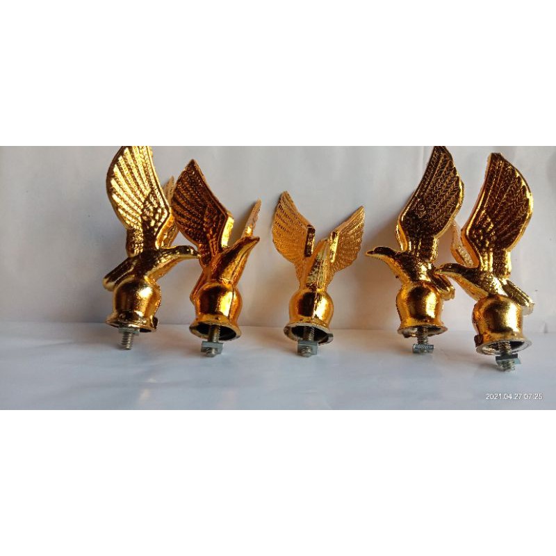 garuda sepeda onthel/maskot garuda/aksesoris sepeda onthel