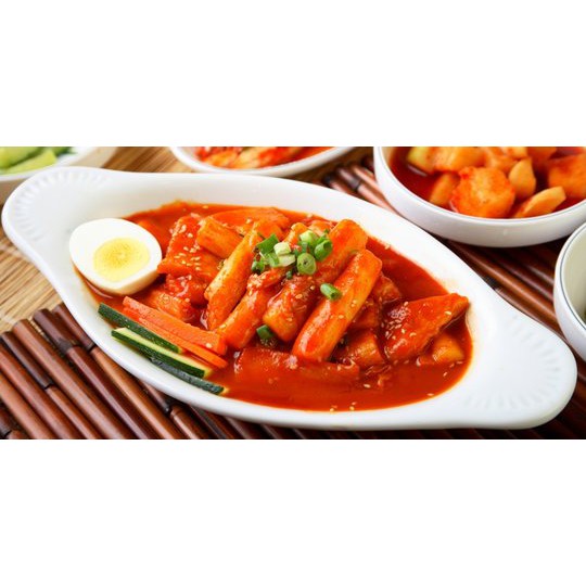 

MAKANAN FRESH ASLI KOREA TOKPOKI / TTEOKBOKKI 200 Gr SAUCE