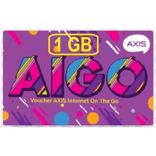 VOUCHER AXIS AIGO 1 GB