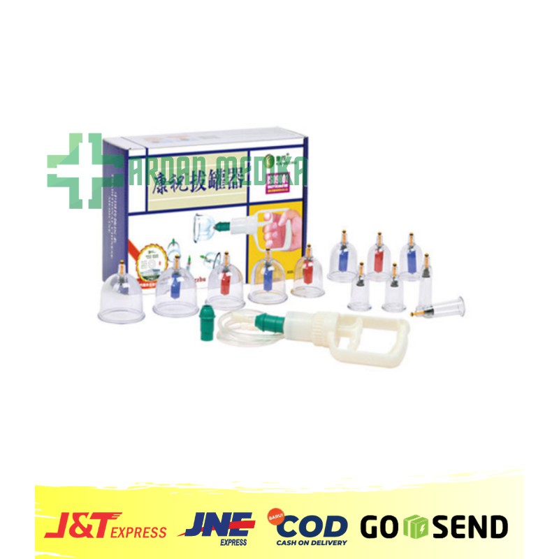 Alat Bekam Kangzhu 12 Kop