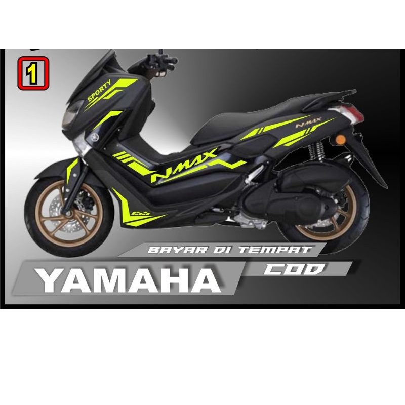 0234 STIKER CUTTING MOTOR YAMAHA NMAX 2019 STIKER