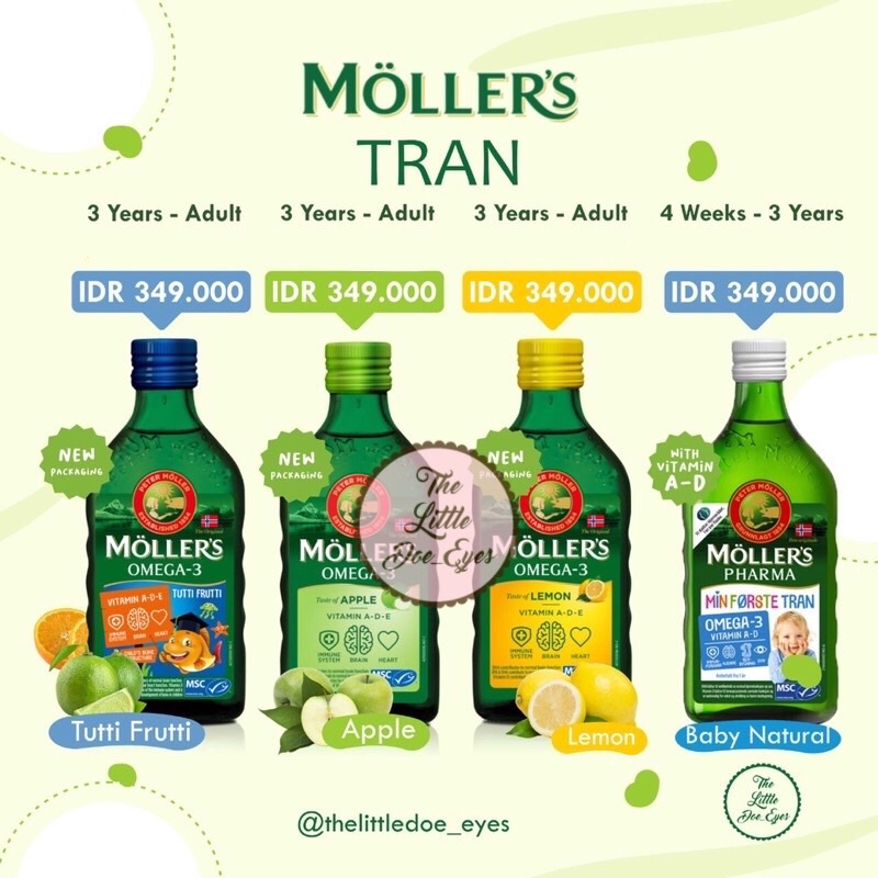 [READY] Mollers Tran Cod Liver Oil