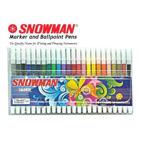 

SPIDOL SNOWMAN 24 WARNA