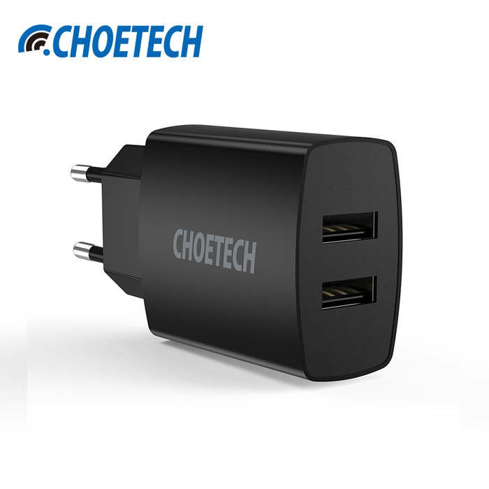 [100% ORI] Dual Batok Kepala Fast Charger Charging USB  Samsung iPhone Cable 4 5 6 7 5s (C-DWC-48)