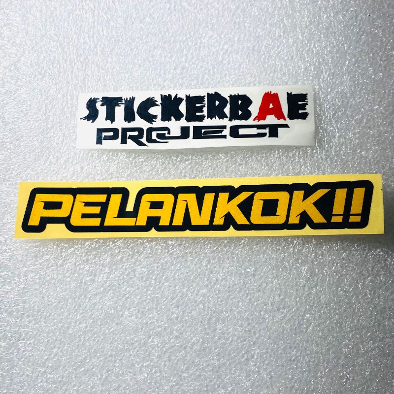 Stiker motor pelankok cuting stiker variasi stickerr