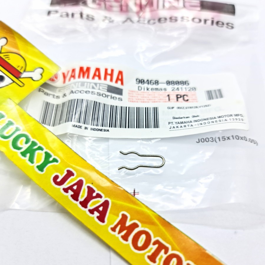 Kawat klip clip pengunci kabel gas ke pompa oli rx king Rxking Rxk rxz 90468-08086