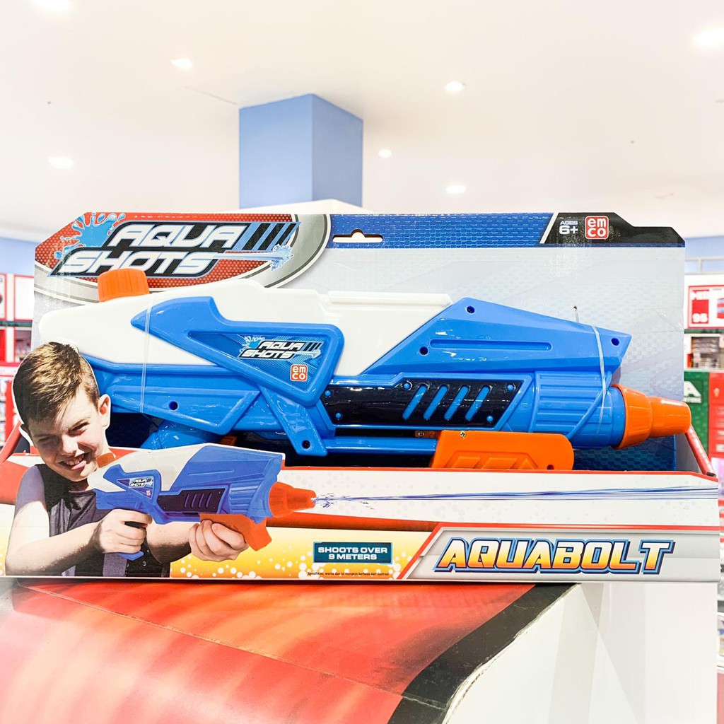 Emco Aqua Shots Aquabolt Watergun Pistol Air