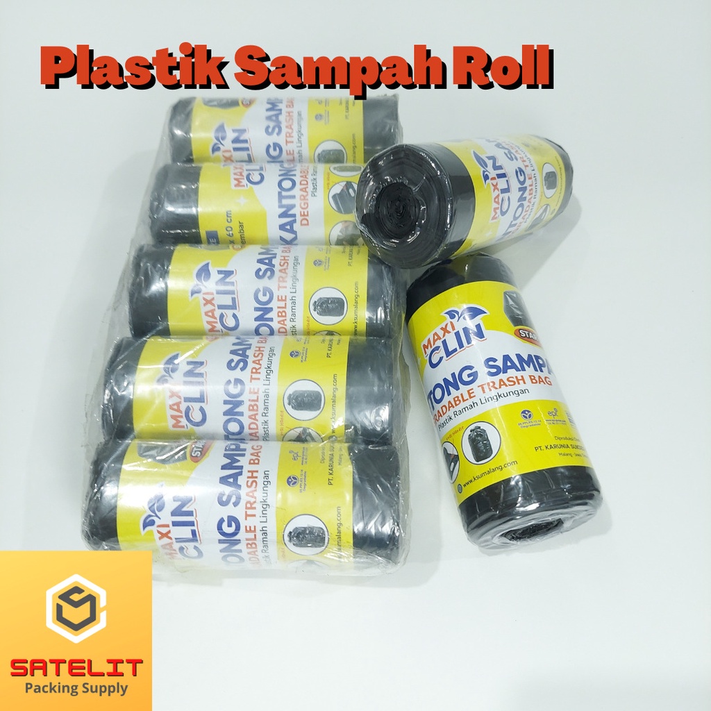 Jual Kantong Plastik Sampah Roll Ramah Lingkungan | Shopee Indonesia