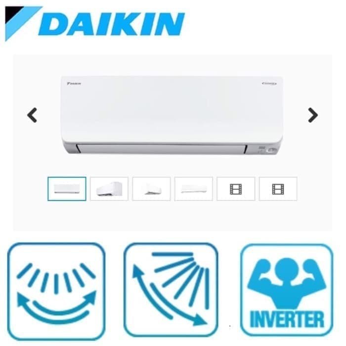 AC Daikin FTKM 25SVM4 1PK PREMIUM INVERTER + PASANG