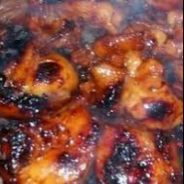 

Ayam ungkep bumbu bakar