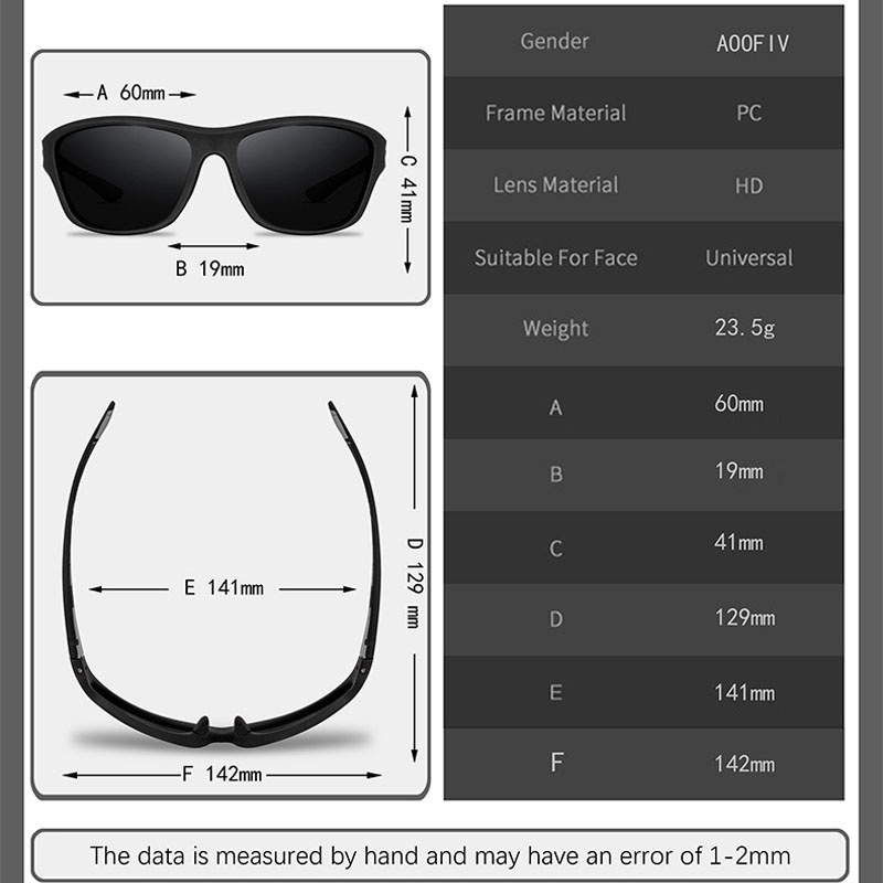 Kacamata Polarized Uv400 Untuk Pria Mengemudi / Bersepeda / Memancing