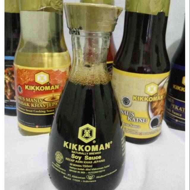 Jual Kikkoman all purpose soy sauce dispenser 150ml / kecap asin khas