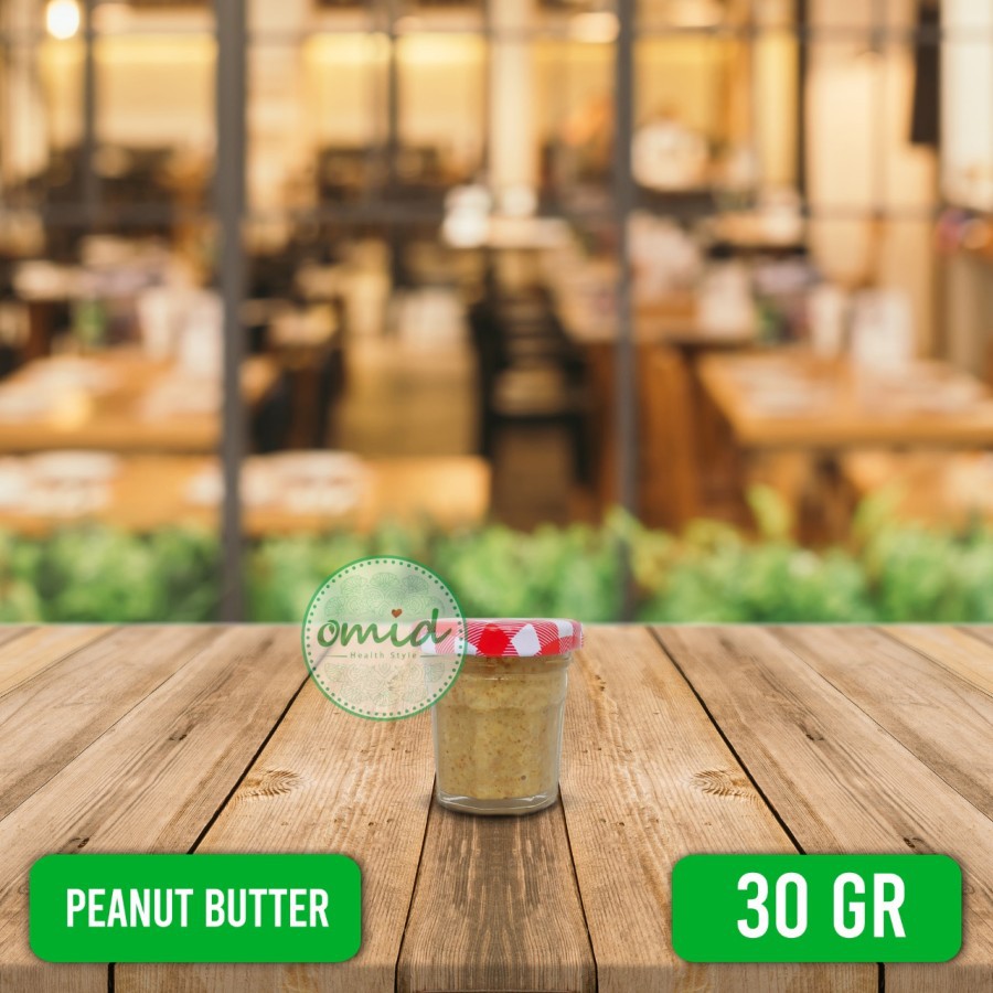 

[ 6 pcs ] Peanut Butter | Selai / Mentega Rasa Kacang Tanah Gurih | 30GR