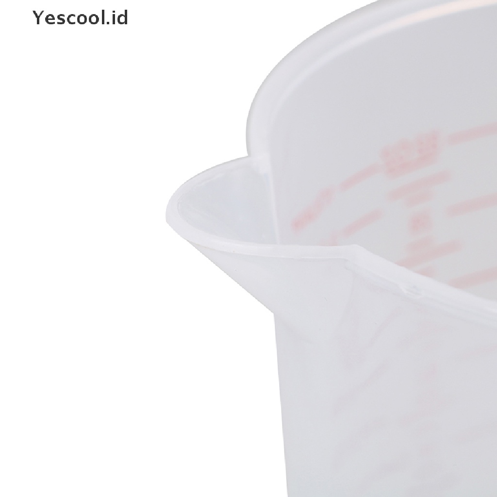 Gelas Ukur Kapasitas Besar 250 / 500 / 1000ml Bahan Plastik