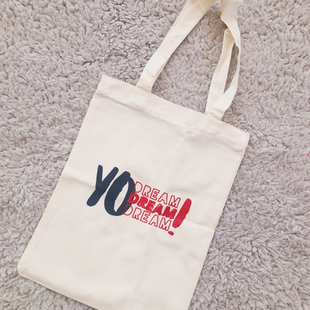 YO DREAM! NCT Dream Totebag Canvas - Kulkit.id