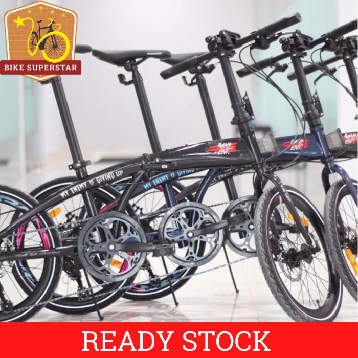Sepeda Lipat 20 Inch Element Police Rans Raffi Ahmad Nagita
