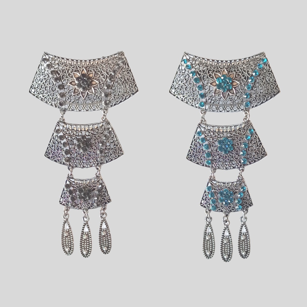 bross Kebaya etnik kutabaru susun 3 korea JM700