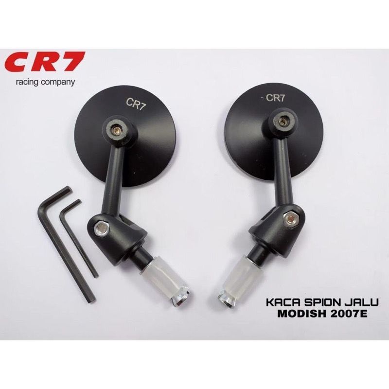Spion Jalu Oval Plus Handgrip Domino Shark [Universal] Nmax,Aerox,Pcx,Vario,Beat,Mio Dll-Spion Jalu Bulat