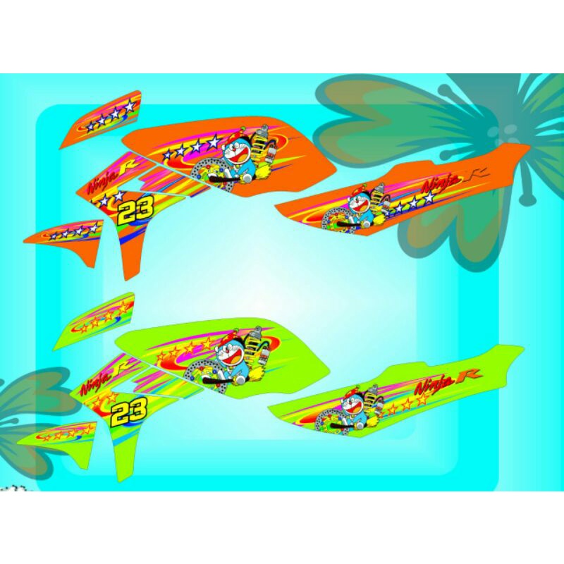 striping ninja r variasi striping ninja custom