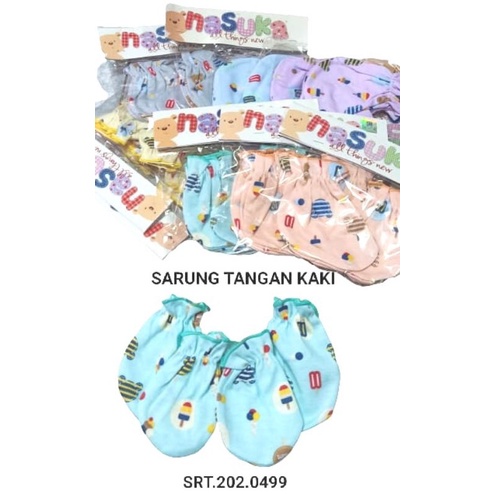 Baju bayi 0-3m NASUKA halus isi 3/ Baju bayi new born / baju bayi Premium-6pc SRT Miki