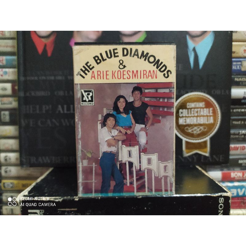 Kaset Pita : THE BLUE DIAMONDS & ARIE KOESMIRAN VOL. 3.