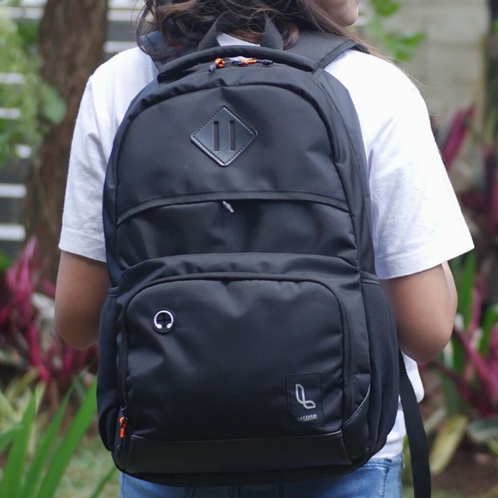 SPLENDIDO BLACK |ManNeedMe x URBAN| Tas Ransel Pria Wanita Tas Punggung ORIGINAL