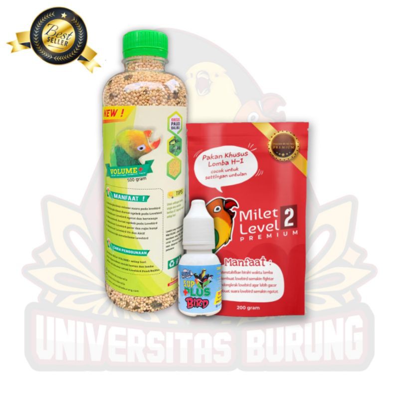 Paket paud untulan (Volume + level 2 + sup plus)