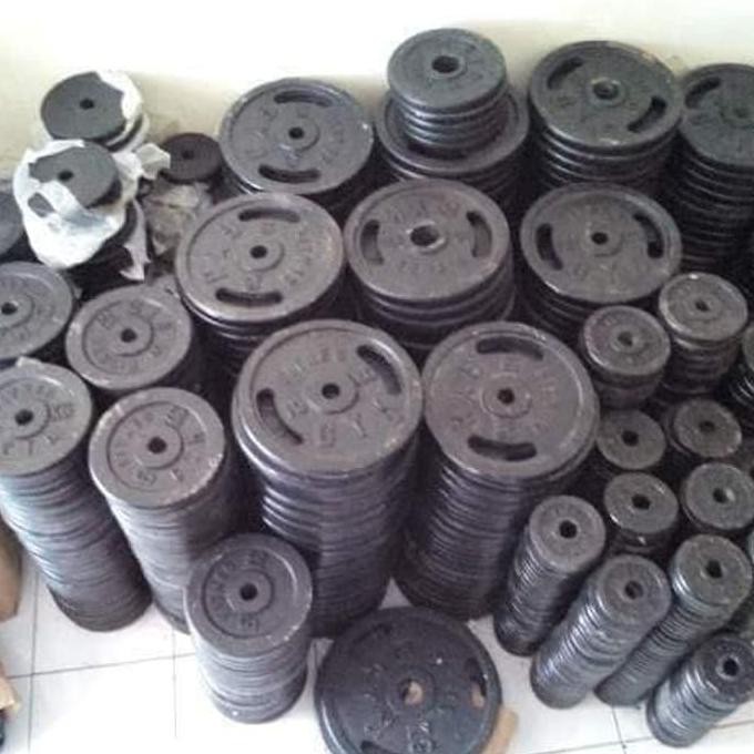 

Ready Stok - Dumble Plate Ukuran Mulai 1Kg, Khusus Genap, Diameter 3Cm