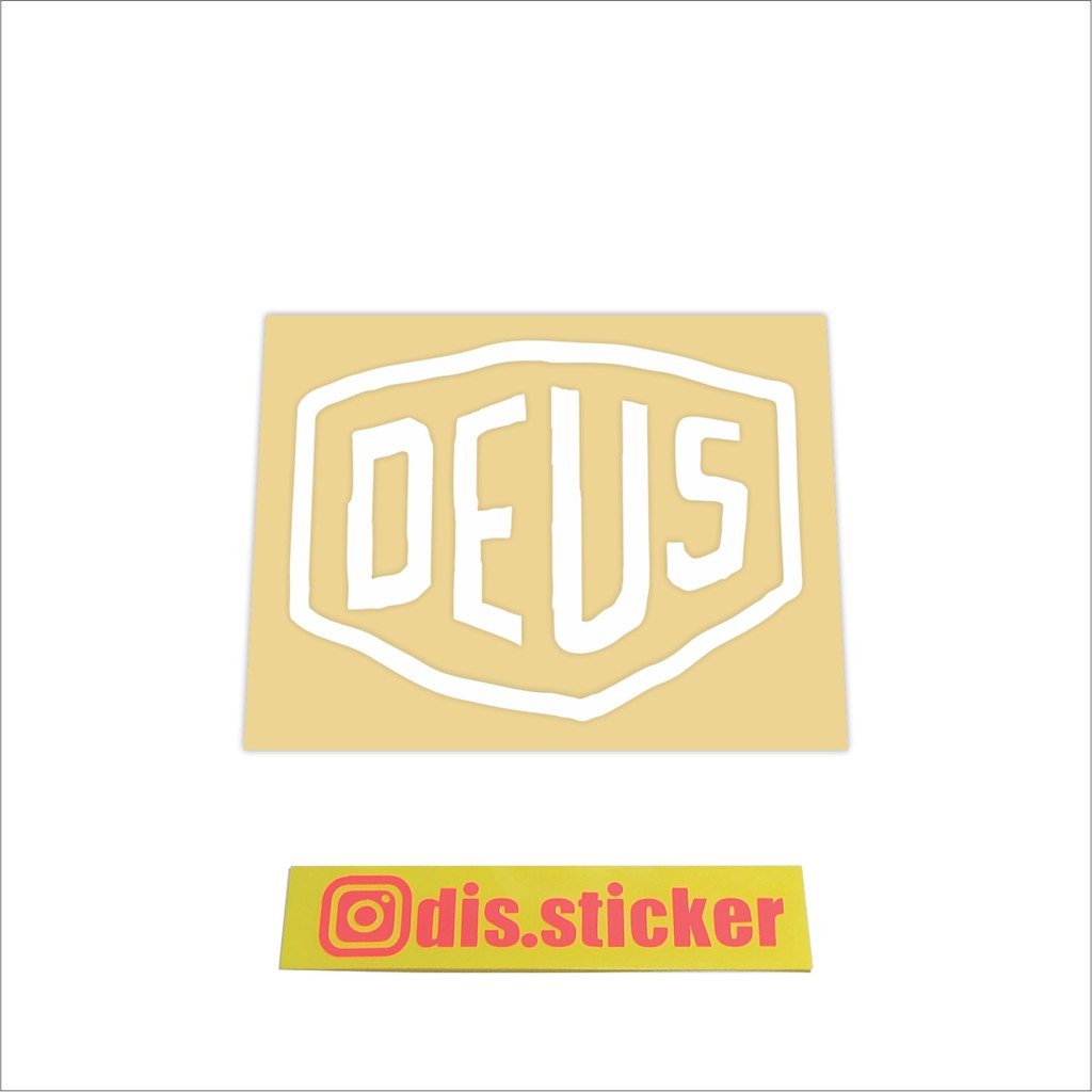 

Stiker Cutting Deus