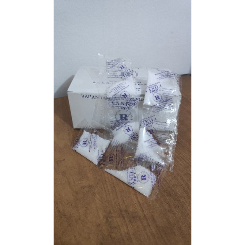 

ISI 100PCS VANILLIE W CRIST NO.1 PENYEDAP RASA & AROMA | VANILI W WANGI | VANILI CRIST