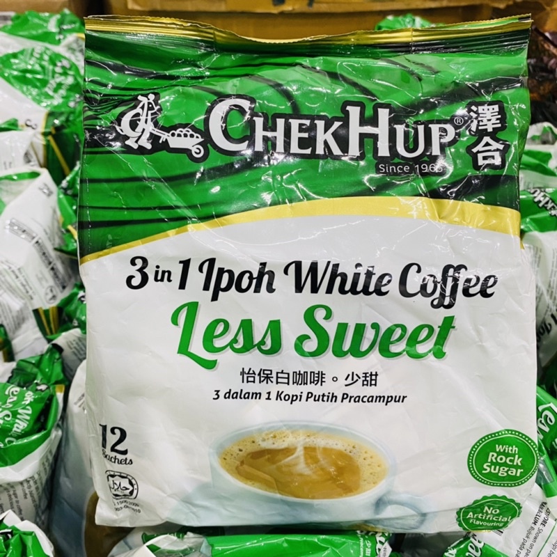 

ChekHup 3 in 1 Ipoh White Coffee Less Sweet