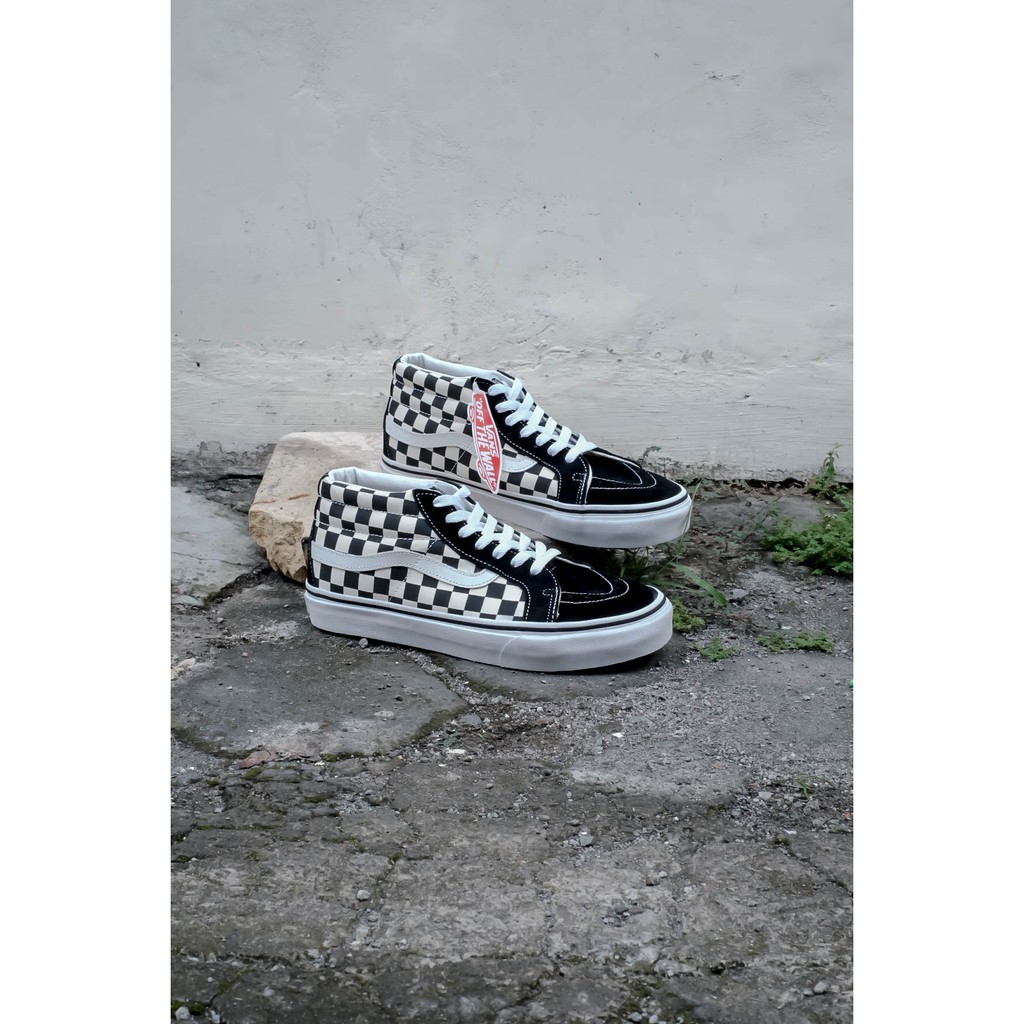Vans Sk8 Mid Checkerboard