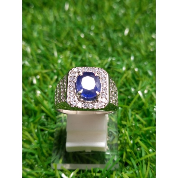 TERMURAH BATU BLUE SAFIR CEYLON/SRILANKA ASLI NATURAL SIAP PAKAI