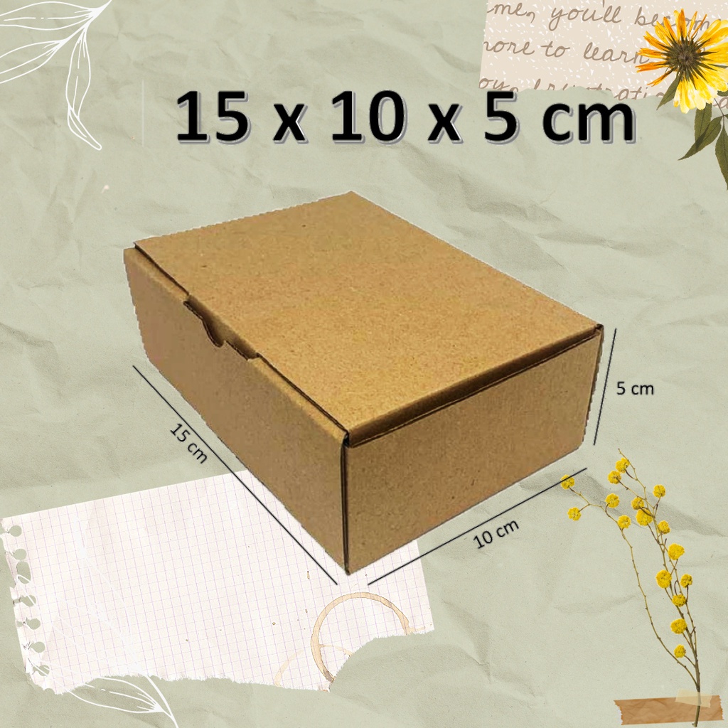 

Box 15x10x5 (MIN ORDER 3 PCS) Kardus Die Cut Grosir untuk mini hampers mini bouquet jilbab