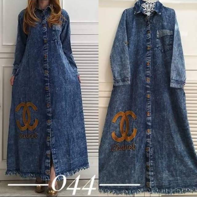 Gamis jeans wash