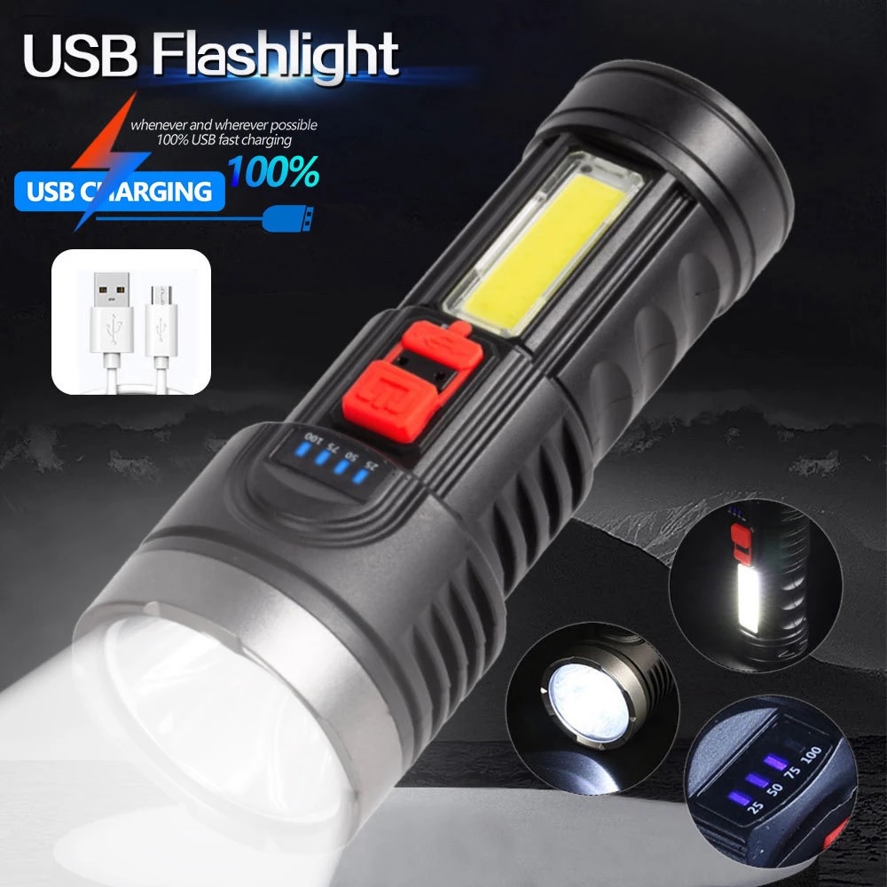 X-BALOG BL-822 - Powerful LED Flashlight - Senter Terang 7800 Lumens