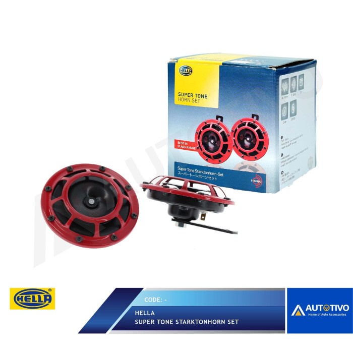 Klakson Mobil Hella Model Keong Super Tone Suara Mercy Universal