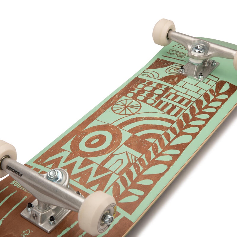 OXELO Skateboard Complete 8,5&quot; CP500 Fury