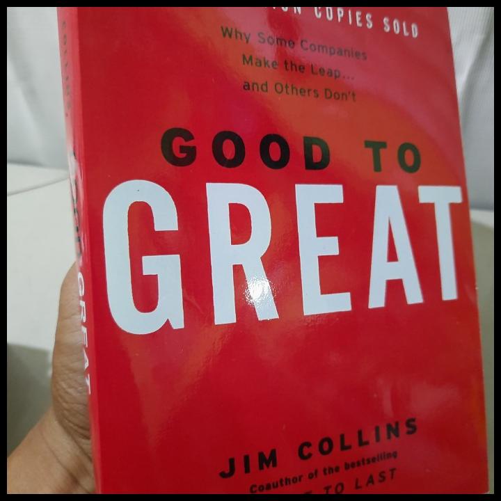 

TERBARUU!! Buku - Good To Great - Jim Collins (English) - Satya_Bookstore TERBARU
