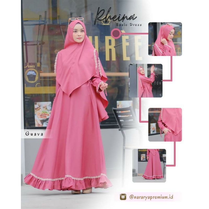 gamis syari terbaru Rheina Nararya
