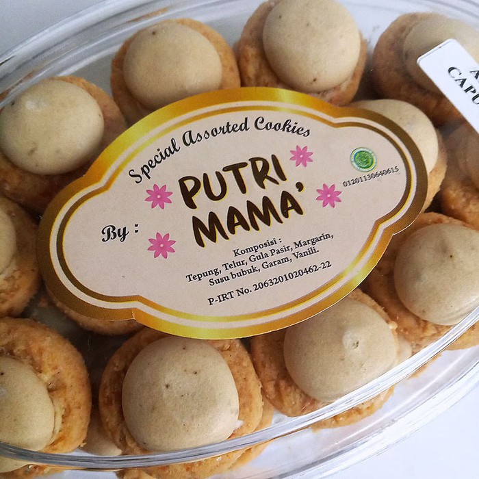 

Almond Capucinno Ball Cookies Special Putri Mama - Renyah & Enak