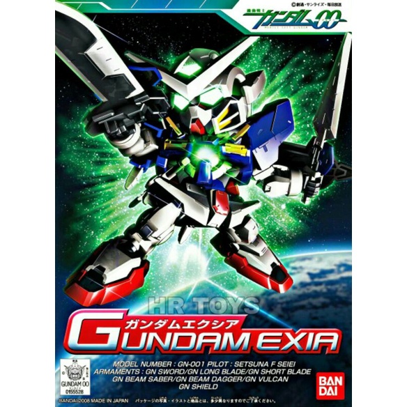 MAINAN ROBOT GUNDAM SD BB EXIA