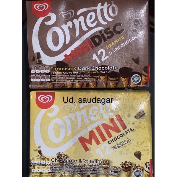 

Ice Cream Walls Cornetto Mini 1 box isi 12 Pcs