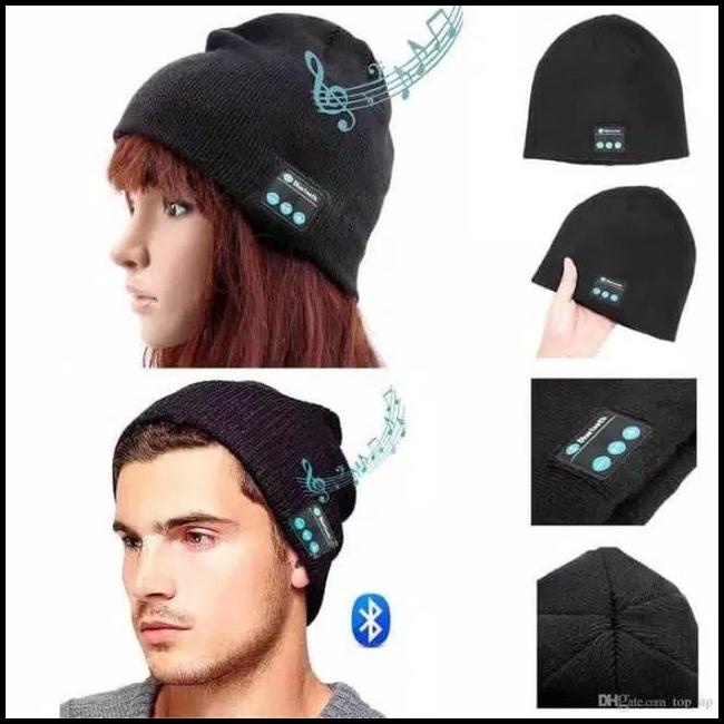 Topi Kupluk Bluetooth Music